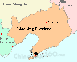 shenyang liaoning province map